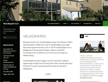 Tablet Screenshot of nivaabypark.dk